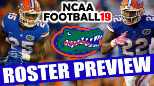 Florida 2018 Roster Preview Updated Rosters For Ncaa Football 14