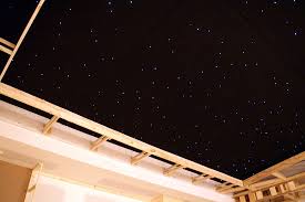 installing the starfield ceiling