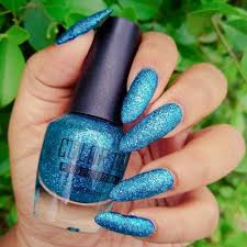 multicolor glitter nail polish for