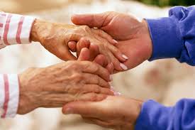 Image result for helping an elderly person