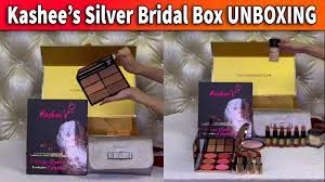 kashee s silver bridal box unboxing
