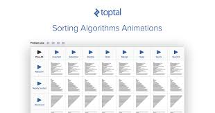 Sorting Algorithms Animations Toptal