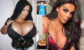 Big fake breasts