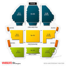 New Amsterdam Theater Concert Tickets And Seating View