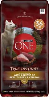 purina one true instinct dog food