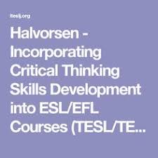 Critical Thinking for ESL Classrooms   YouTube