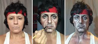 makeup artist transforms into any