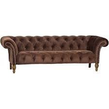 Salon Sofa Velvet Furniture