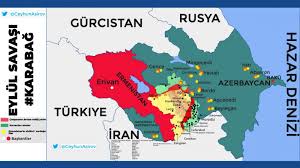 Karabağ'ın kalbi en önemli yerleşim yeri şuşa'nın alınmasıysa. Azerbaycan In Zaferi Sonrasi Daglik Karabag Daki Son Durum Haritasi Guncel Haberleri