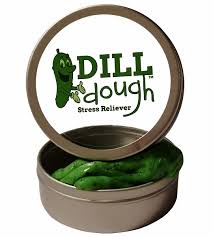 gears out dill dough stress reliever putty stress relief toys for friends funny pickle gifts stocking stuffers for s