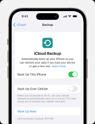 how to back up with icloud apple support