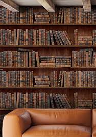 Book Shelves Wallpaper By Mind The Gap