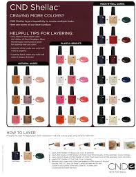 Cnd Shellac Color Layering Also This Site Has A Lot Of