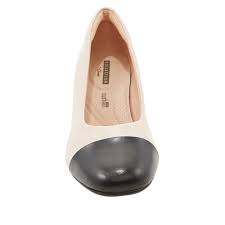 Collection By Clarks Chartli Diva Leather Pump Black In