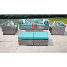 Tk Classics Florence 8 Piece Wicker