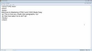 paragraphs in html instructions and