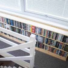 Diy Dvd Storage Pine Shelf The