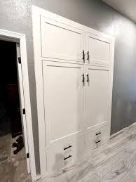 How To Built In Closet Cabinets