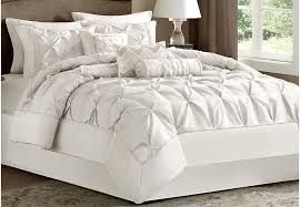white queen sized comforters ivory