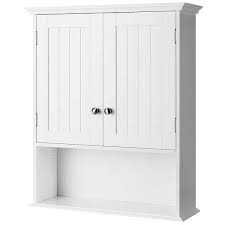 White Bathroom Wall Cabinet