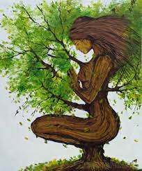 Picture Tree woman. Family tree.. Size: 50x60, Year: 2022, Price: 72 dollar Master Miftahutdinov Nail
