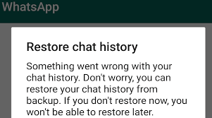 fix whatsapp error something went wrong