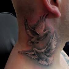Ptáci Krk Tetování Tattoo