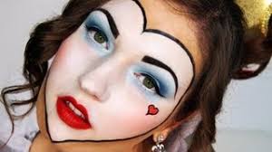 queen of hearts halloween makeup