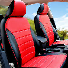 Cushion Car Seat Covers Leather Set For