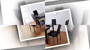 bonnlo modern 5 pieces dining table set