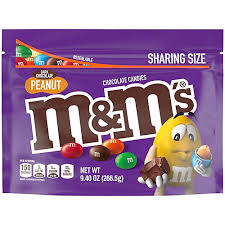 m m s peanut dark chocolate candy