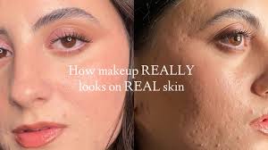 makeup really looks on textured skin