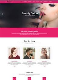 beauty salon responsive