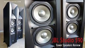 jbl studio 590 tower speakers review