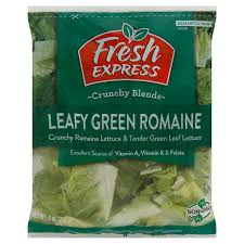 fresh express salad leafy green romaine