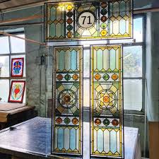 Stained Glass Door Victorian Stained