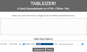 plugins to build beautiful html tables
