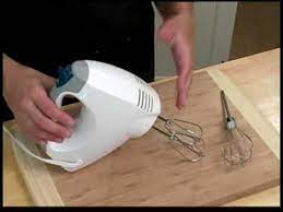 cooking tips how to use a hand mixer
