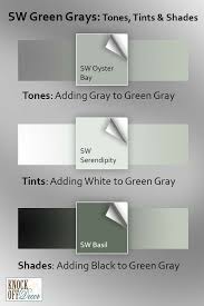 Green Gray Paint Colors