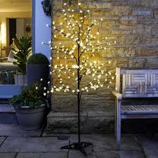 6ft Outdoor Blossom Tree Warm White Leds