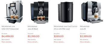 We would like to show you a description here but the site won't allow us. Get 60 Off Refurbished Jura Coffee Machines Free Shipping