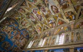 Michelangelo vs  Leonardo da Vinci images Ceiling of the Sistine     The Best Artists   WordPress com