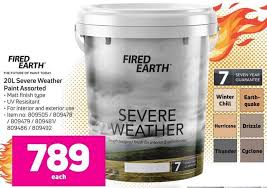 Severe Weather Paint Assorted 20l Offer
