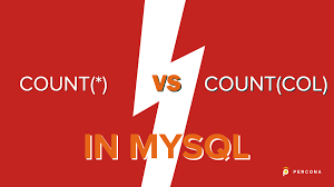 count vs count col in mysql