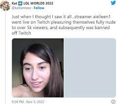 Aielieen1 Twitch Nudity Ban | Know Your Meme