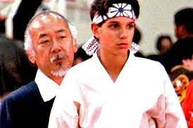 became interested in The Karate Kid ...