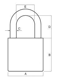 What Does One Mean By A 40mm Padlock Size Quora