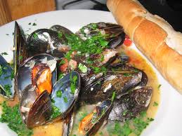 mussels with garlic white wine recipe