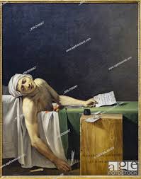 Jacques-Louis David’s “Death of Marat” (1793)