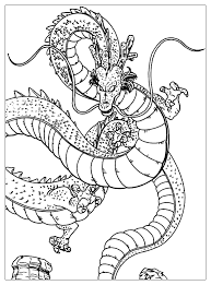 Kids love how to train your dragon coloring sheets regardless of age. Shenron Dragon Ball Z Kids Coloring Pages